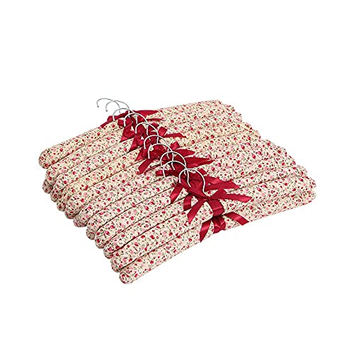 Yuxahiug Yij Cabides para casacos, ganchos grossos acolchoados para casa, tecido de espuma, sem bati