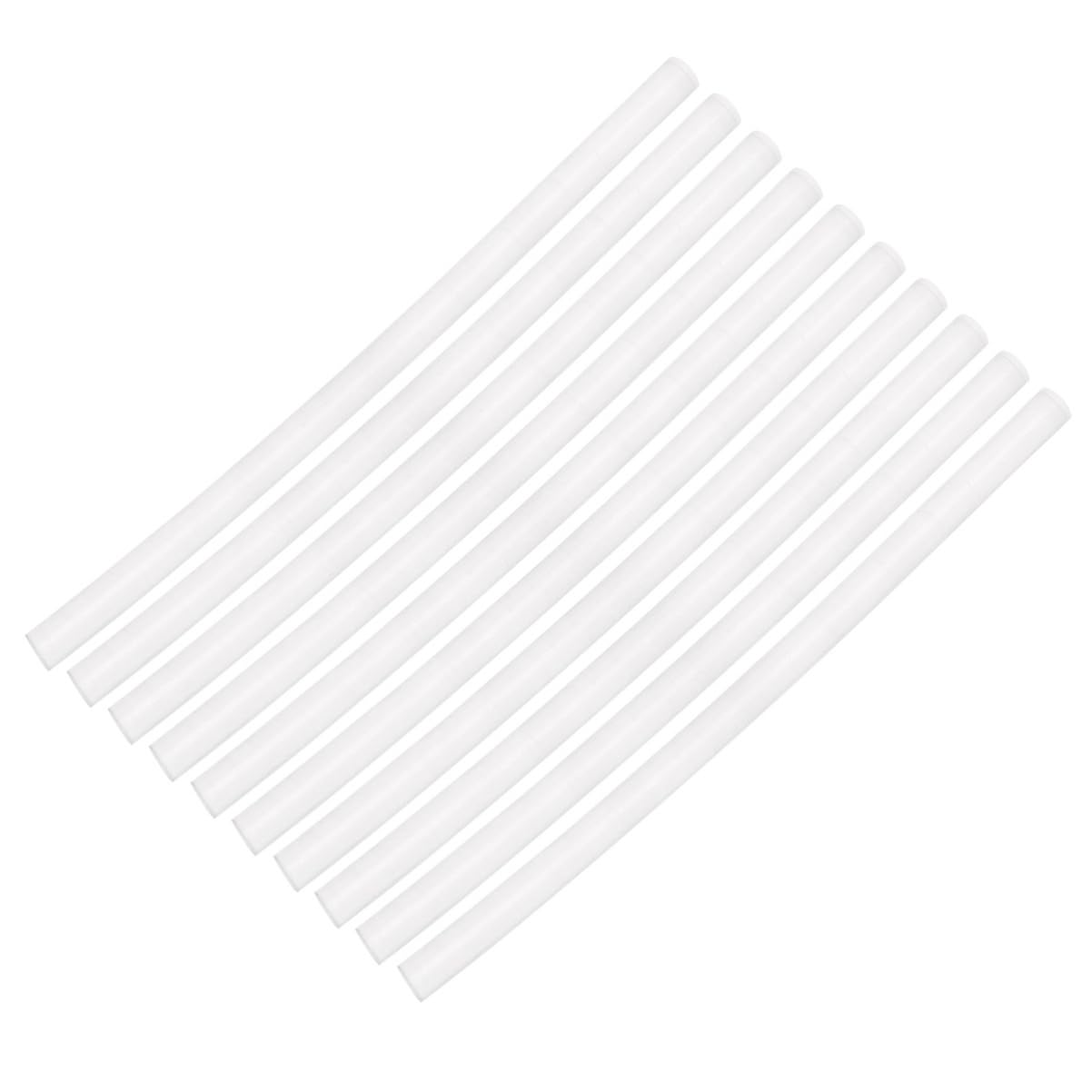 50pcs Hot Melt Glue Strips White Hot Melt Adhesive for DIY Glue Sticks Kit