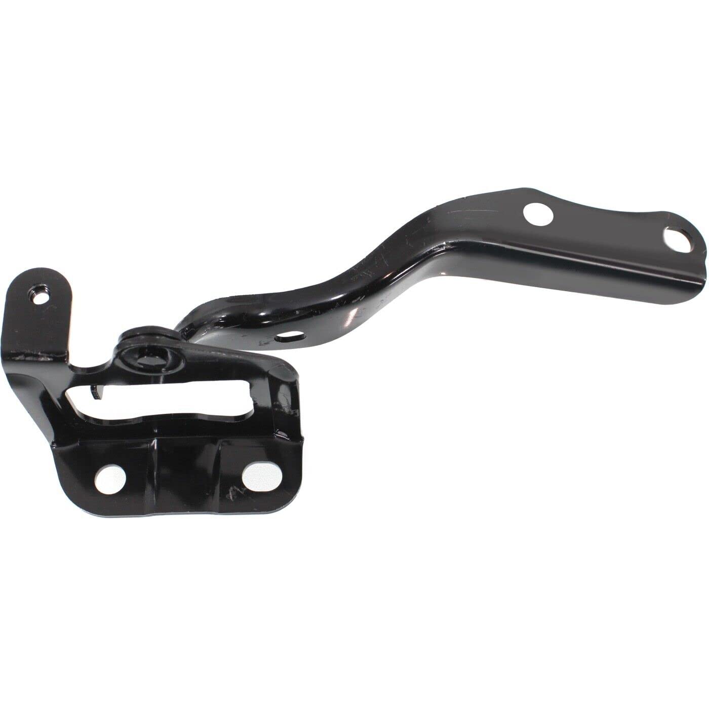 For Toyota Prius 2010 11 12 13 14 2015 Hood Hinge Passenger Side | Made Of Steel | Black | Replacement For TO1236167 | 5341047070