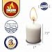 Ner Mitzvah 3 Hour Neironim Candles - Shabbat Neronim and Votive Wax Candle - 72 Count