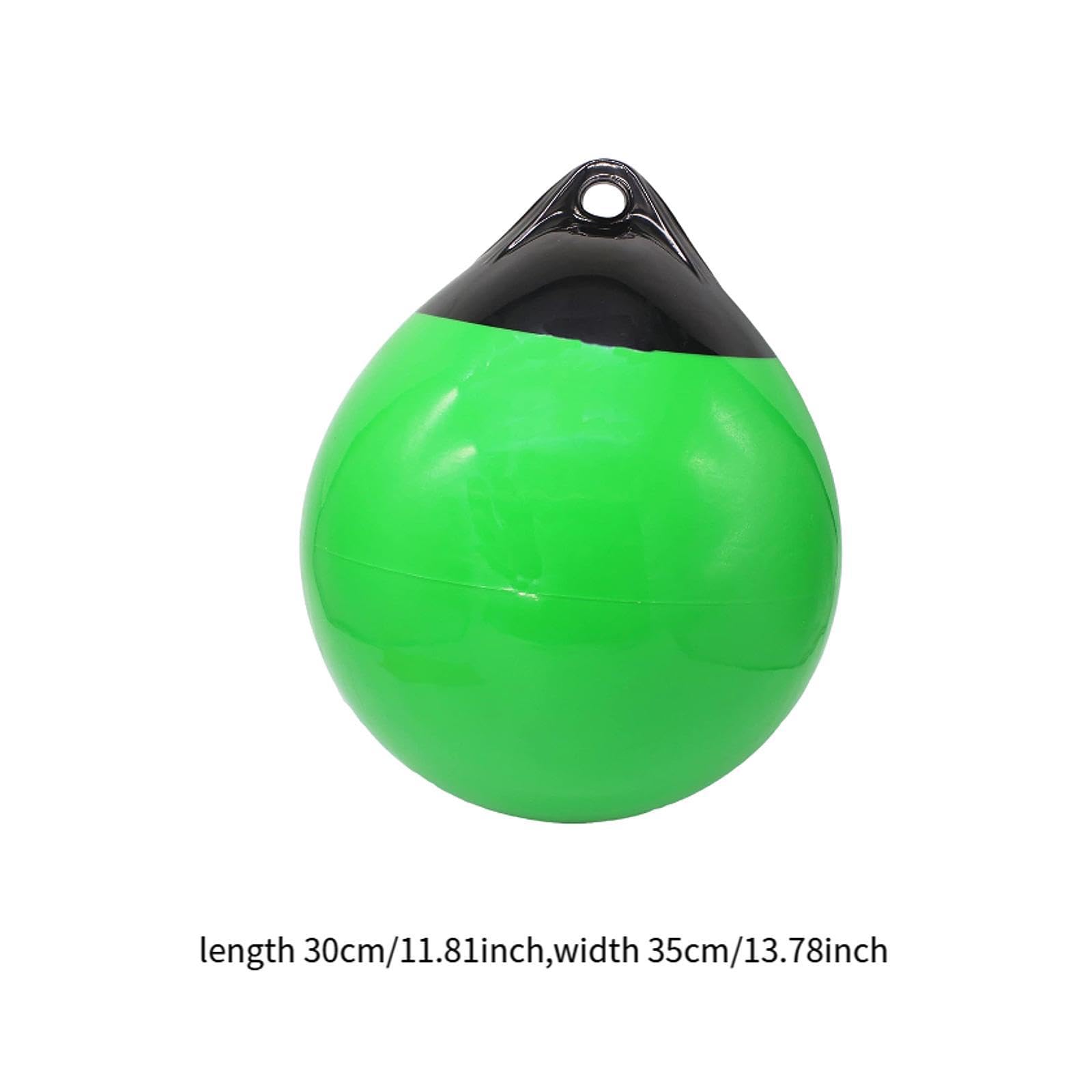 rockible Boya para Bote Inflable de PVC, Accesorio Multifuncional para Veleros y Barcos de Esquí con Orificio para Veleros, Boya de Anclaje de 30 X 35
