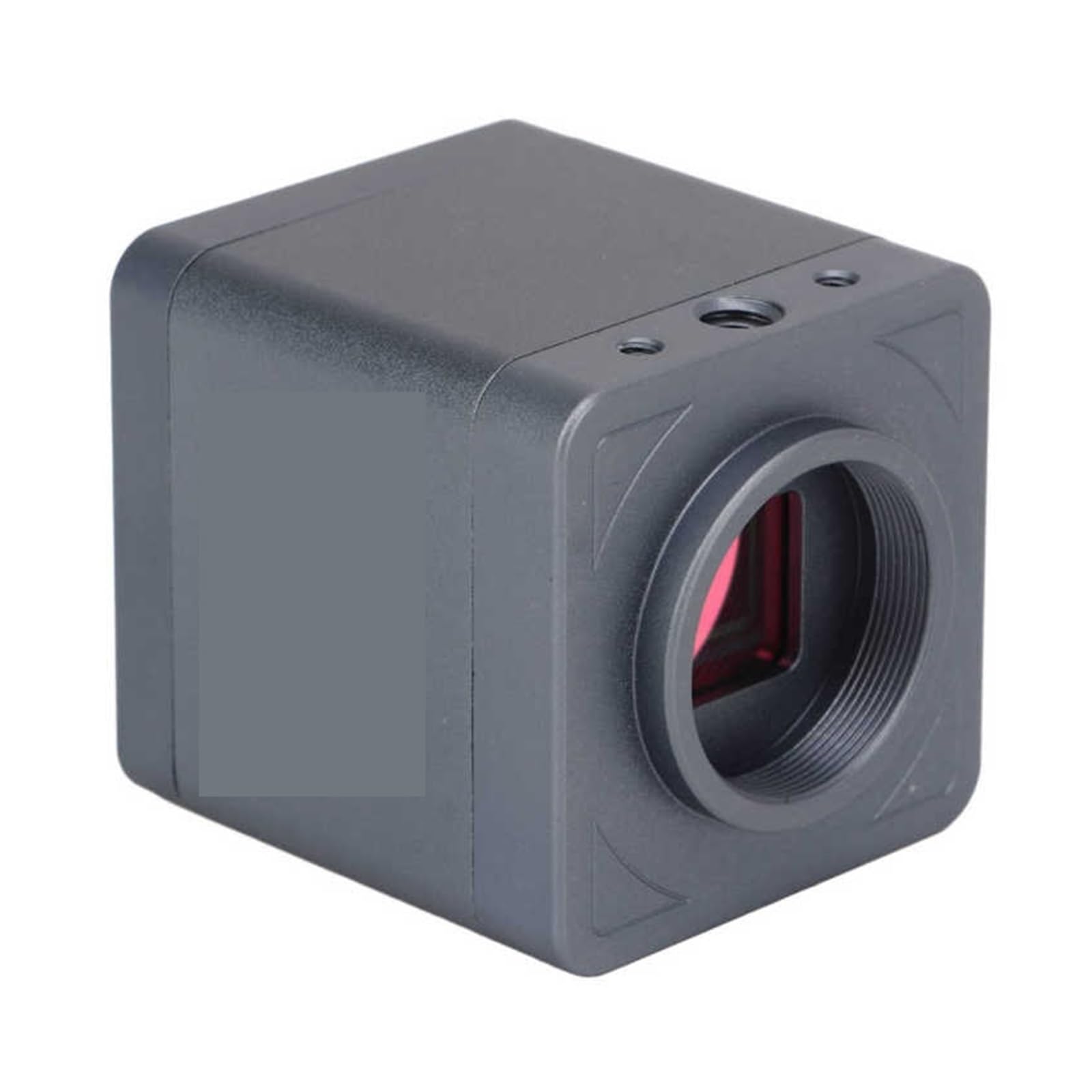 Lente de Microscopio, Cámara de microscopio vídeo Industrial 4K 2160P HD 41MP con Lente adaptadora Montura C Trinocular 0.5X for Laboratorio investigación educativa