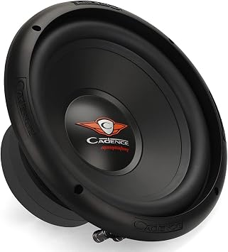 Cadence CMW104S 10 Inch Car Audio Subwoofer 700 Watts 89dB 2 Inch SVC 4 Ohm Momentum Series