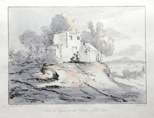 Thomas Gainsborough soft-ground etching 1819