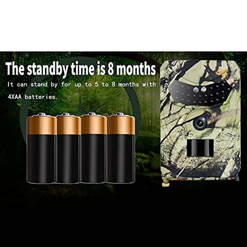LifBetter Wildkamera Jagdkamera 12 MP HD 1080P PIR IR Wildlife Scouting Cam Nachtsicht wasserdichte Kamera zum Schießen… – Bild 7