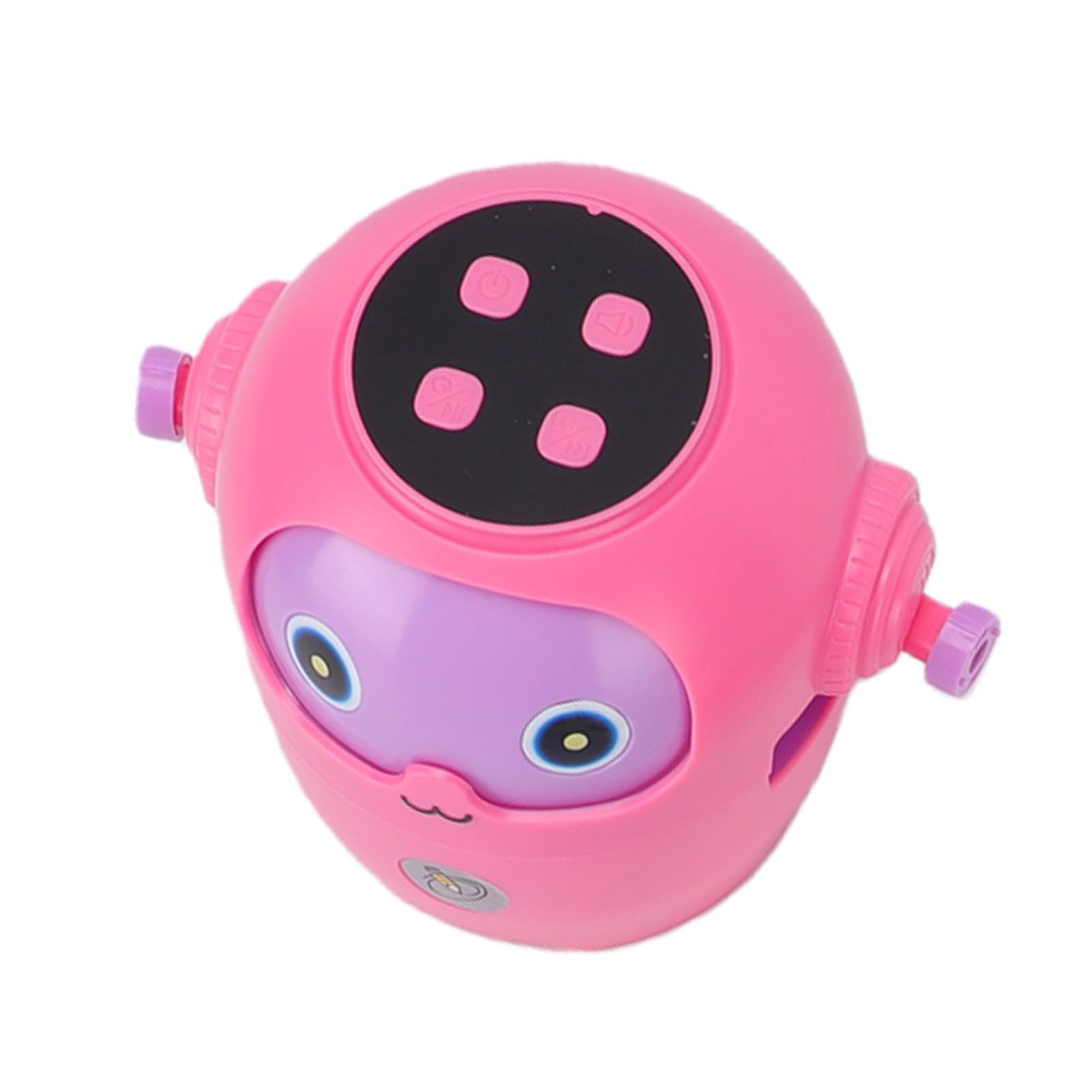 ASHATA Robot de Dibujo Interactivo Inteligente para Niños, para Aprender y Jugar, Plástico de 4,72x3,94x3,94 Pulgadas con 58 Tarjetas (Pink)