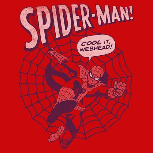 Marvel Boy's Spider-Man Cool It Webhead T-Shirt2