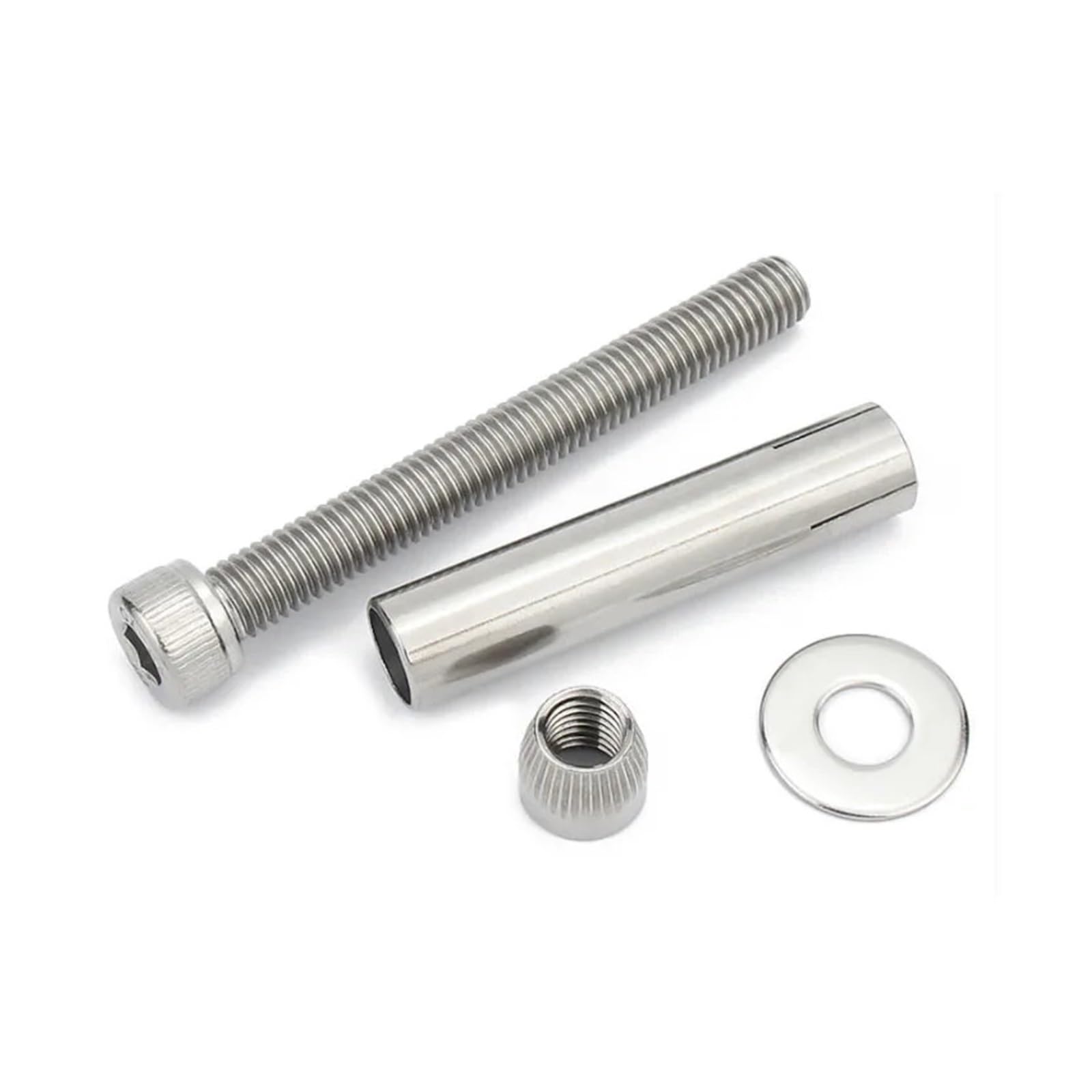 Tacos de expansión de metal, tornillos de expansión, tornillos de expansión, (M10 x 80)