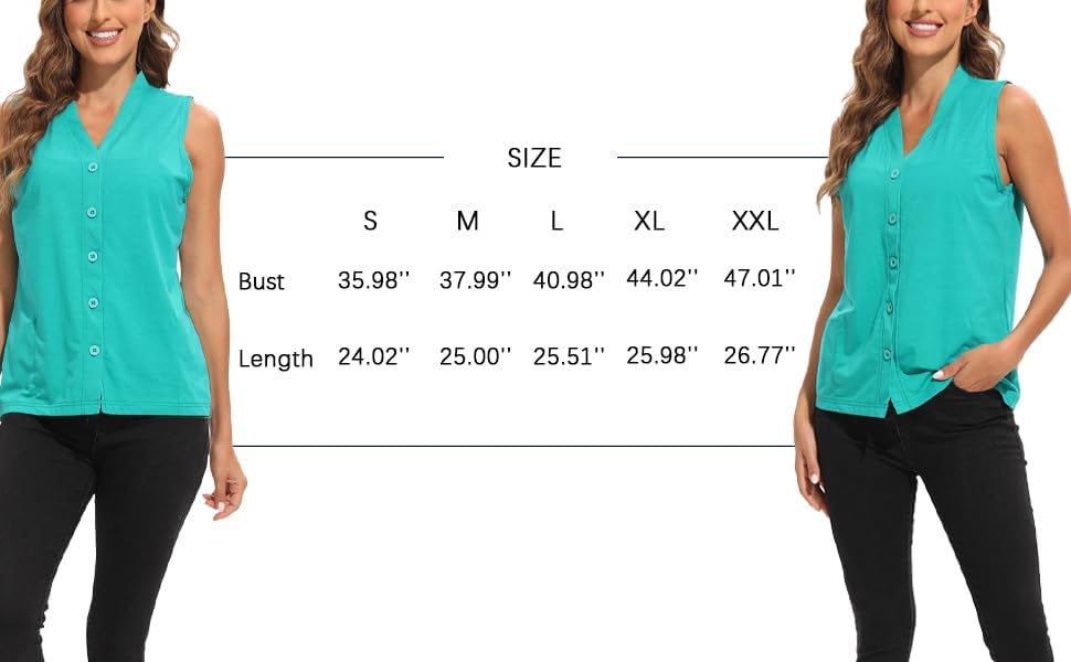 Mastectomy Shirts with Drain Pockets V-Neck Open Front Breast Cancer Shirts for Women Post Mastectomy Must Haves - Image 2