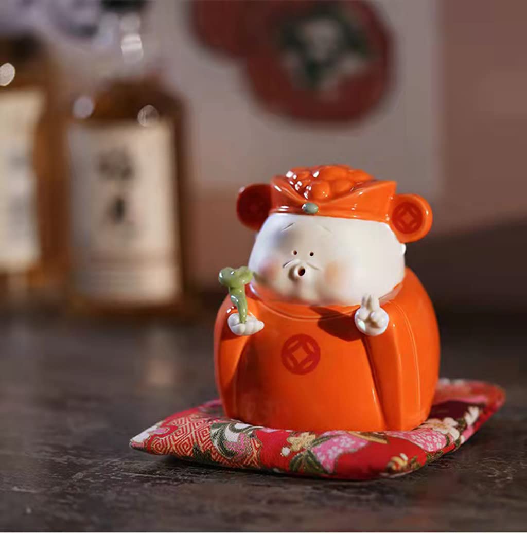 Amazon.co.jp: 小財神 七福神 恵比寿 大黑天 装飾品 工芸品 置物