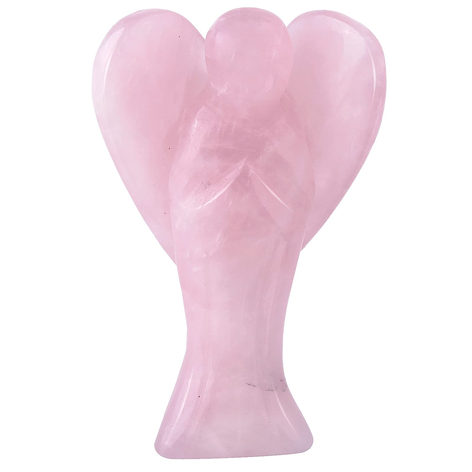 Figurine Ange Gardien En Pierre De Cristal 7cm Avec Ailes En Cœur - Protection Et Chance Cadeau Ange Protection Figurine Ange Gardien En Pierre De Cristal 7cm Avec Ailes En Cœur - Protection Et Chance Cadeau Ange Protection