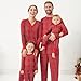 Little Sleepies Men's Holiday Pajama T-Shirt, Soft Viscose from Bamboo PJ Top for Family Matching Mens Pajamas Set, Long Sleeve Top, Holiday Plaid, 2XL