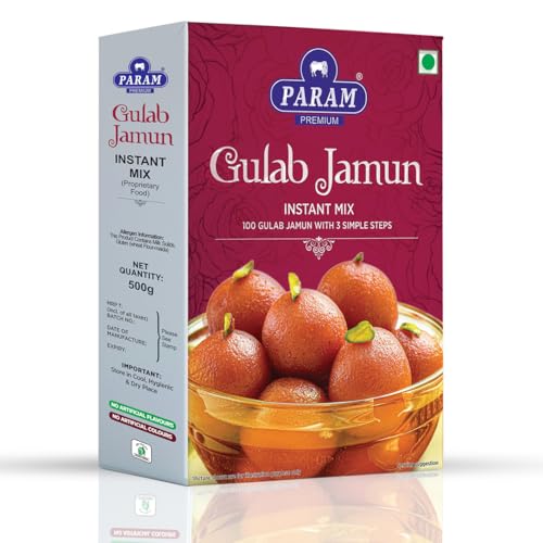 Best Indian Sweets to Make for Festive Guests 24 Param Premium Gulab Jamun Instant Mix Powder | Easy to Make Soft ...