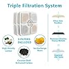 Dog Water Dispenser with 3 Replacement Filters
