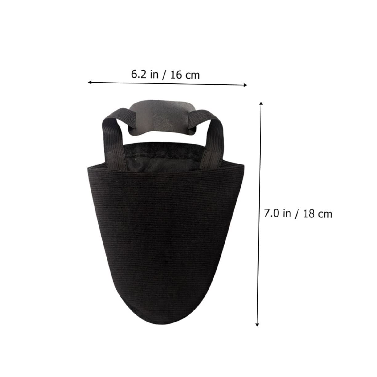 VANZACK 3pairs Bowling Shoe Bowling Slider Cover for Easy Sliding Non-Deformation Wear-Resistant Space-Saving Design Elastic Band for Convenient Use