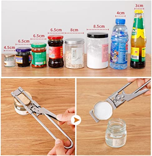 Master Opener Adjustable Jar & Bottle Opener Multifunctional Stainless Steel Cap Opener, Suitable For Seniors, Children, Weak Hands #TOP5