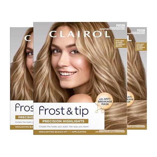 Clairol Nice'n Easy Permanent Hair Dye, Frost & Tip Hair Highlights Hair Color, Pack of 3