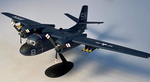 Miniatura 8 de Atlantis S2F Hunter Killer - Kit de avión modelo de plástico, juguete y pasatiempo