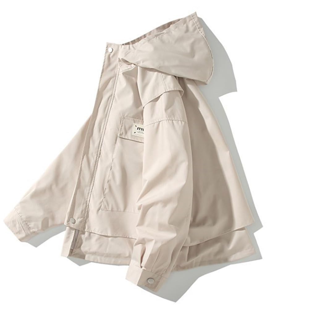 Seidarise Felpa con cappuccio da uomo, stile hip hop, abbigliamento casual e alla moda