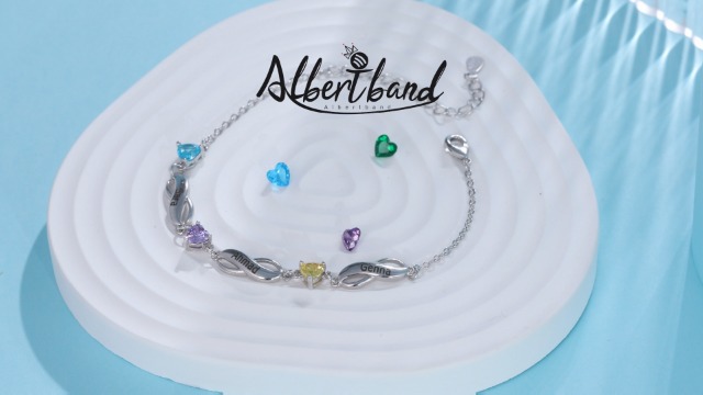 Bracciale catena e medaglia personalizzabile (argento o acciaio