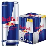 レッドブル エナジードリンク 250ml×4本で元気に！