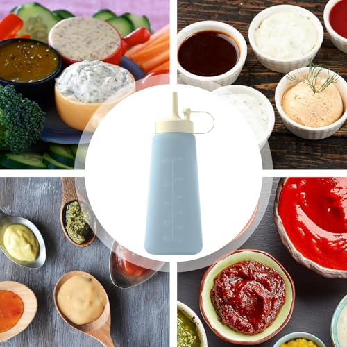 Contenedor de aderezo Jubepk para ensaladas frescas en tus picnics 5