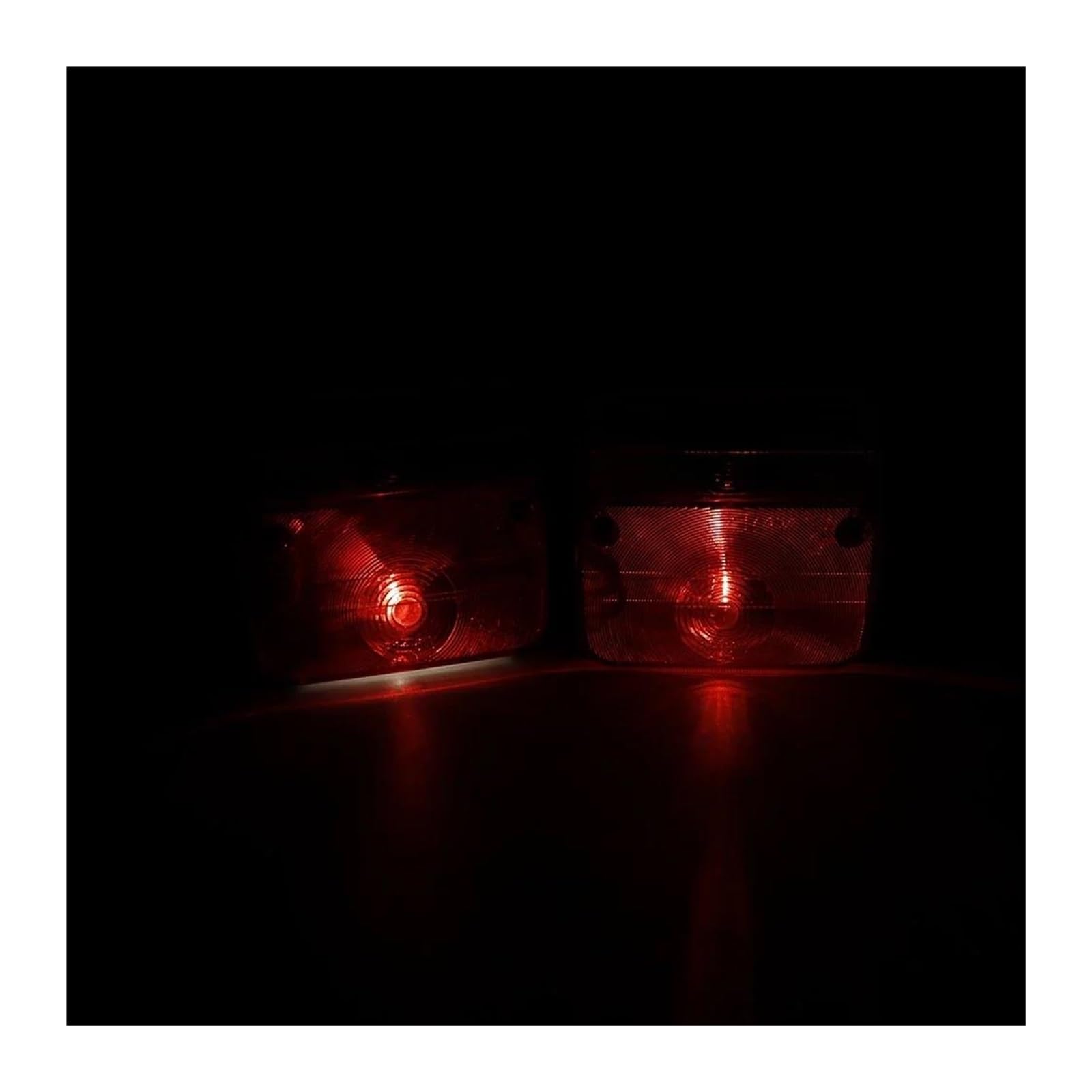Luz Matrícula 1 Juego Luces traseras 12 V Intermitentes luz Trasera luz matrícula luz Freno Marcha atrás Cable 7 Pines y 10 m. Reemplazo Luces Traseras