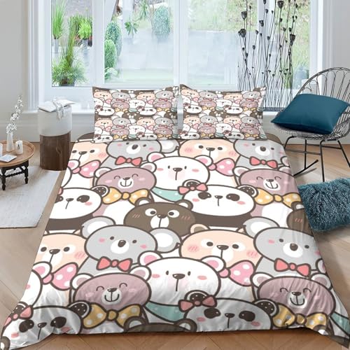 Housse de couette microfibre hypoallergénique ultra douce et résistante avec zip - 4