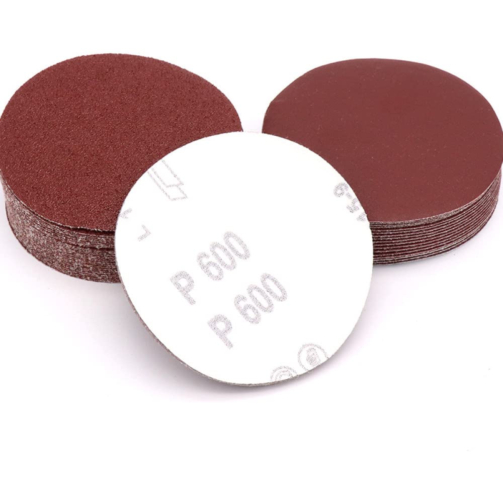 120 discos de papel de lija flocado en seco de 4 pulgadas, grano 60-1000, madera y más, hojas de lija con gancho para pulir y moler (240, 10 unidades (4 pulgadas)