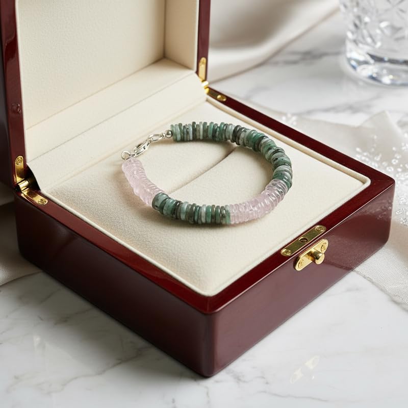 LKBEADS 7x2mm Opona Kształt Opony Gładkie Cięcie Kolorowe Kamienie Szlachetne 7 Cal Bransoletka Układanie Biżuteria Handmade |LK_SLNK_00079