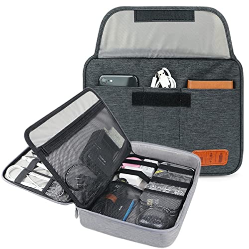 Borsa Accessori Elettronici,3 strati Cable