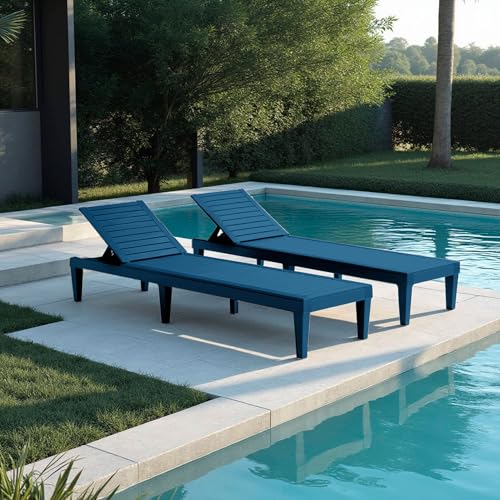 Nestl Lounge Chair Outdoor, Tanning Chair, Chaise Lounge Outdoor Set of 2 by Nestl - Used condition - Image 6