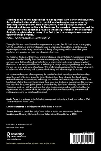 Anarchism, Organization and Management: Critical Perspectives for Students - Image 2