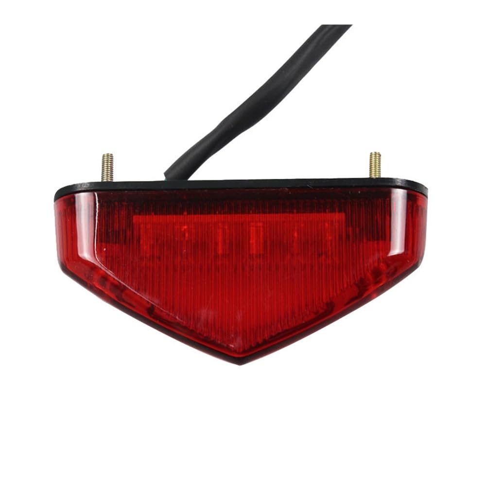 Luce Stop Fanale Posteriore 1 pz. Fanale posteriore modificato per moto per veicolo elettrico luce di avvertimento dei freni a LED parafango piccolo fanale