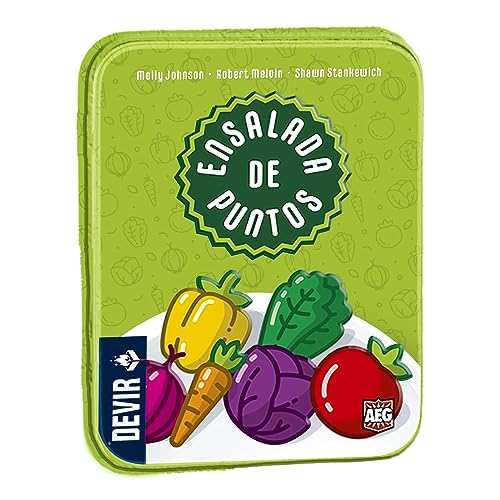 Devir - Ensalada de Puntos, Juego de Mesa en Fam&iacute;lia, 8 a&ntilde;os (BGEPSP)