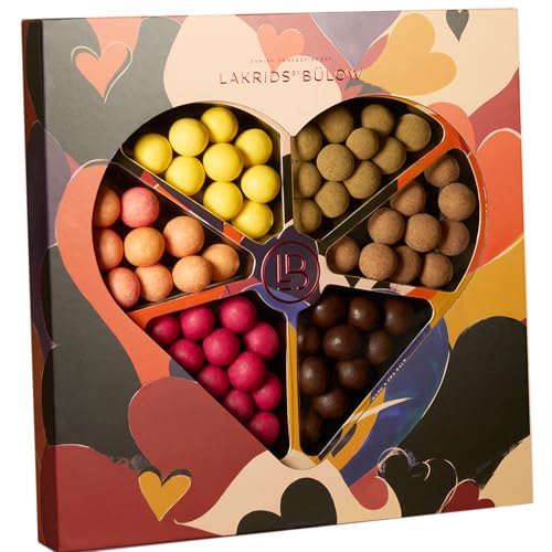 LAKRIDS BY BÜLOW - Love Selection Box - 450g - Muttertags-Geschenk mit...