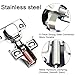 BESTEEL 100 Pack 1/2 inch Overlay Soft Close Cabinet Door Hinges for Kitchen Cabinet Hinge, 100 Degree Opening Angel, Stainless Concealed Kitchen Cabinets Hinge Self Closing with Drilling Tool &Manual