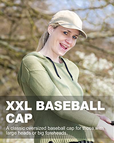 Image of Zylioo XL /XXL Baseball Caps Large Running Sports Cap Hats Oversize Dad Cap Classic Golf Tennis Hat for Big Heads