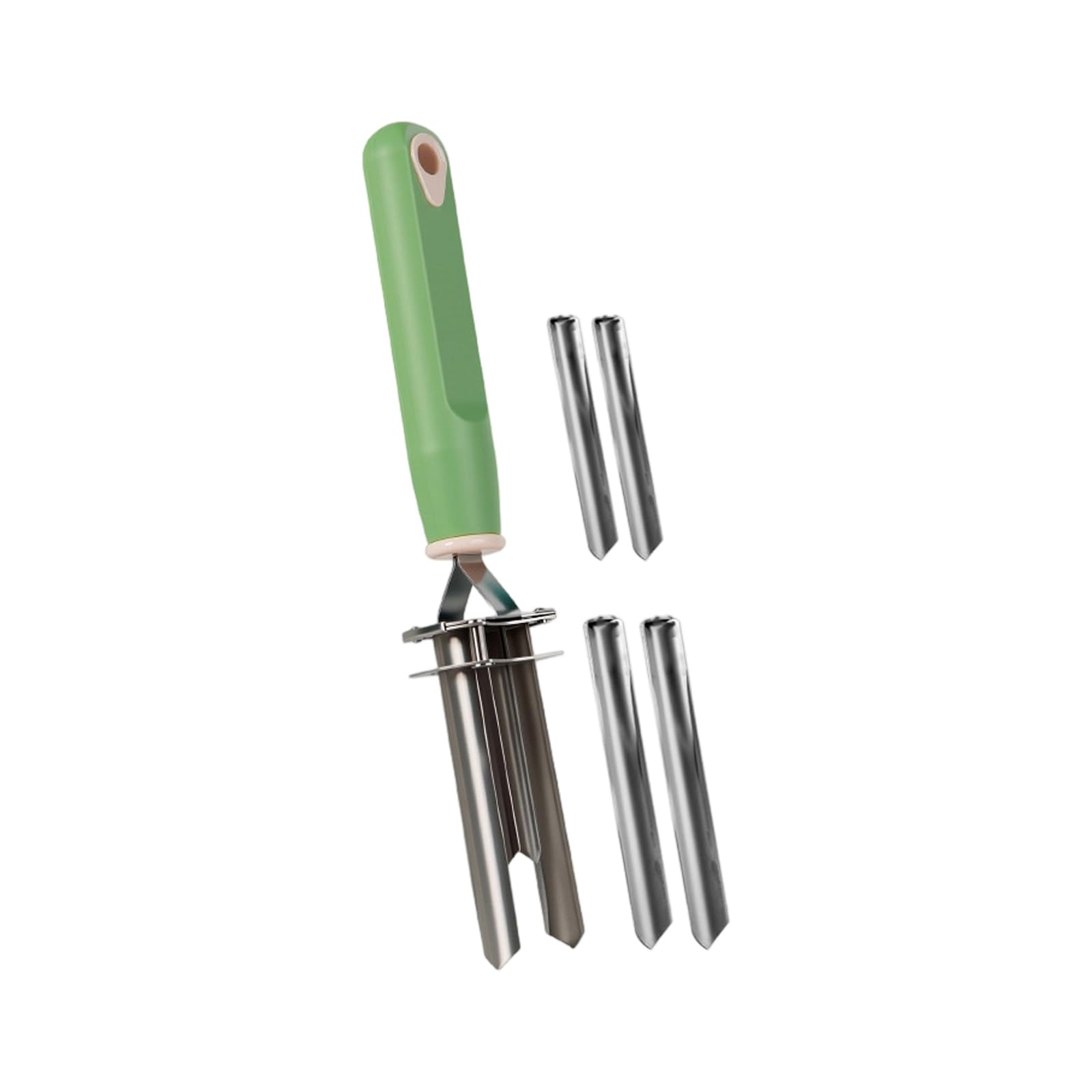 Hsioluted Stainless Fruit Corer Tool for Pear Dates Corers Vegetables Kitchen Gadget Stainless Corer Fruit Pitter