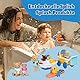 BABY born Splish Splash Bade-Spielzeug Teddy - Größe 15 cm - Mit mechanischer Schwimmfunktion - Funktioniert komplett ohne Batterien - Geeignet für Kinder ab 1 Jahr, Braun