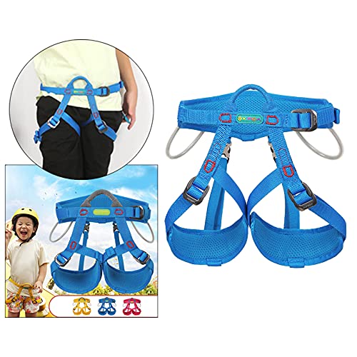 Newmind Dispositivo de proteção infantil leve para escalada de rocha e dispositivo de arreio de esca