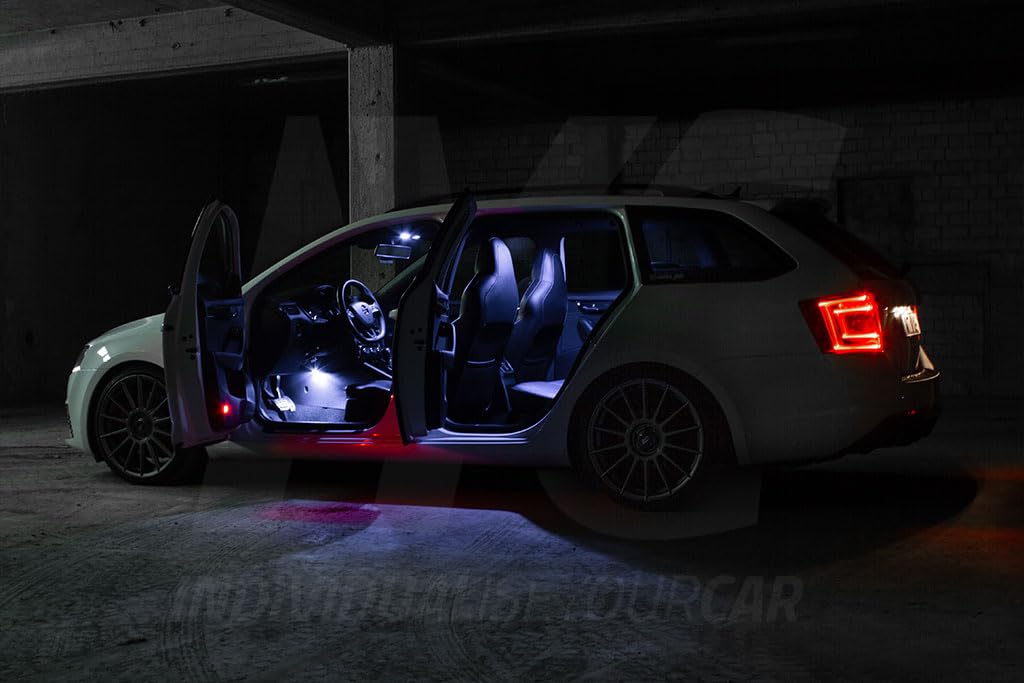 Innenraumbeleuchtung SET für Skoda Octavia 3/5E Kombi Cool-White