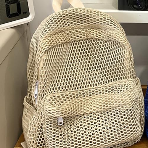 Mochilas de malla transparente para excursiones infantiles y campamentos de verano 6