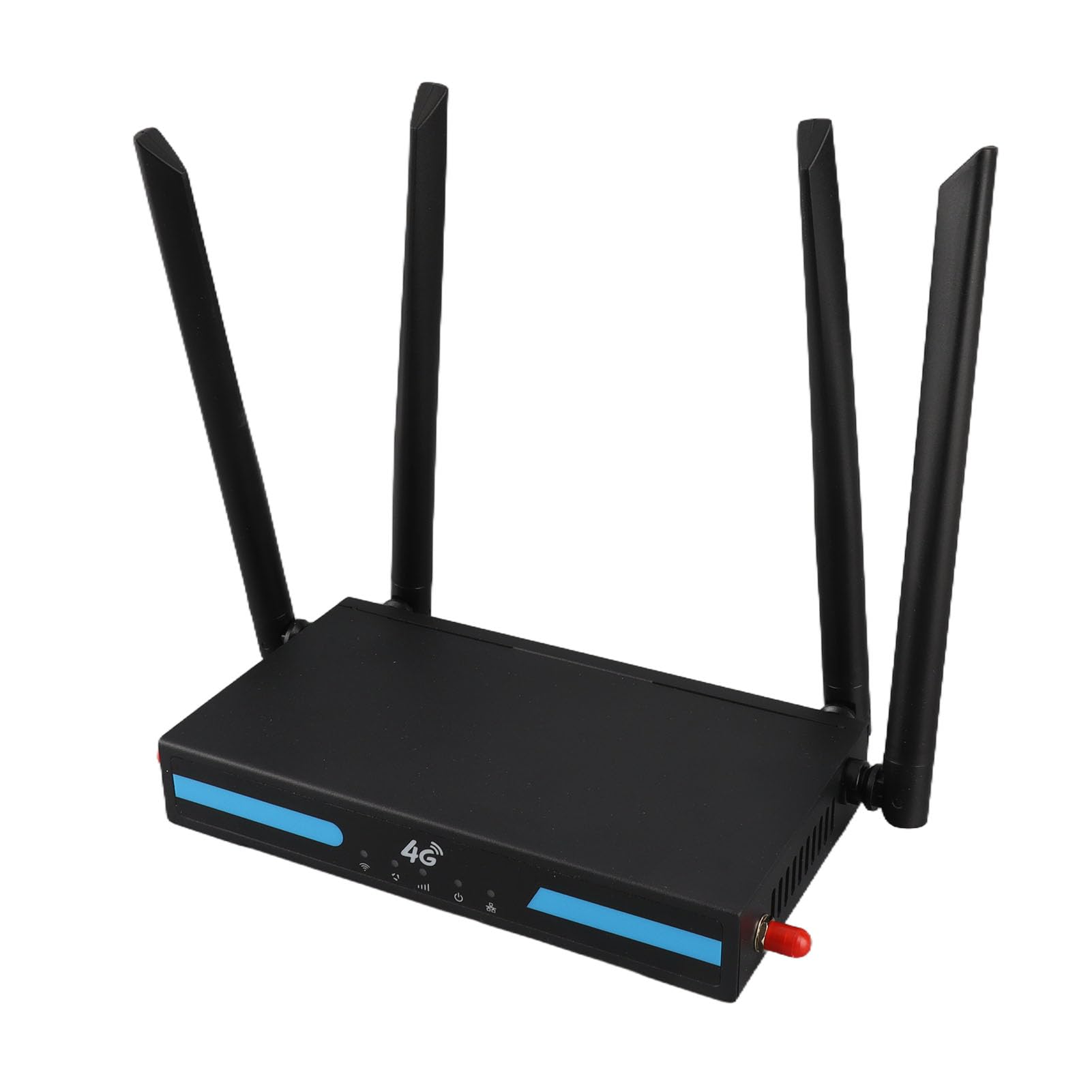 FTVOGUE Router CPE 4G LTE, Router WiFi 4G Sbloccato con Slot per Scheda SIM, velocità Wireless Dual Band 300 Mbps, Antenne Ad Alto Guadagno 6x5dBi per Uso in Ufficio Domestico (Spina europea 220 V)