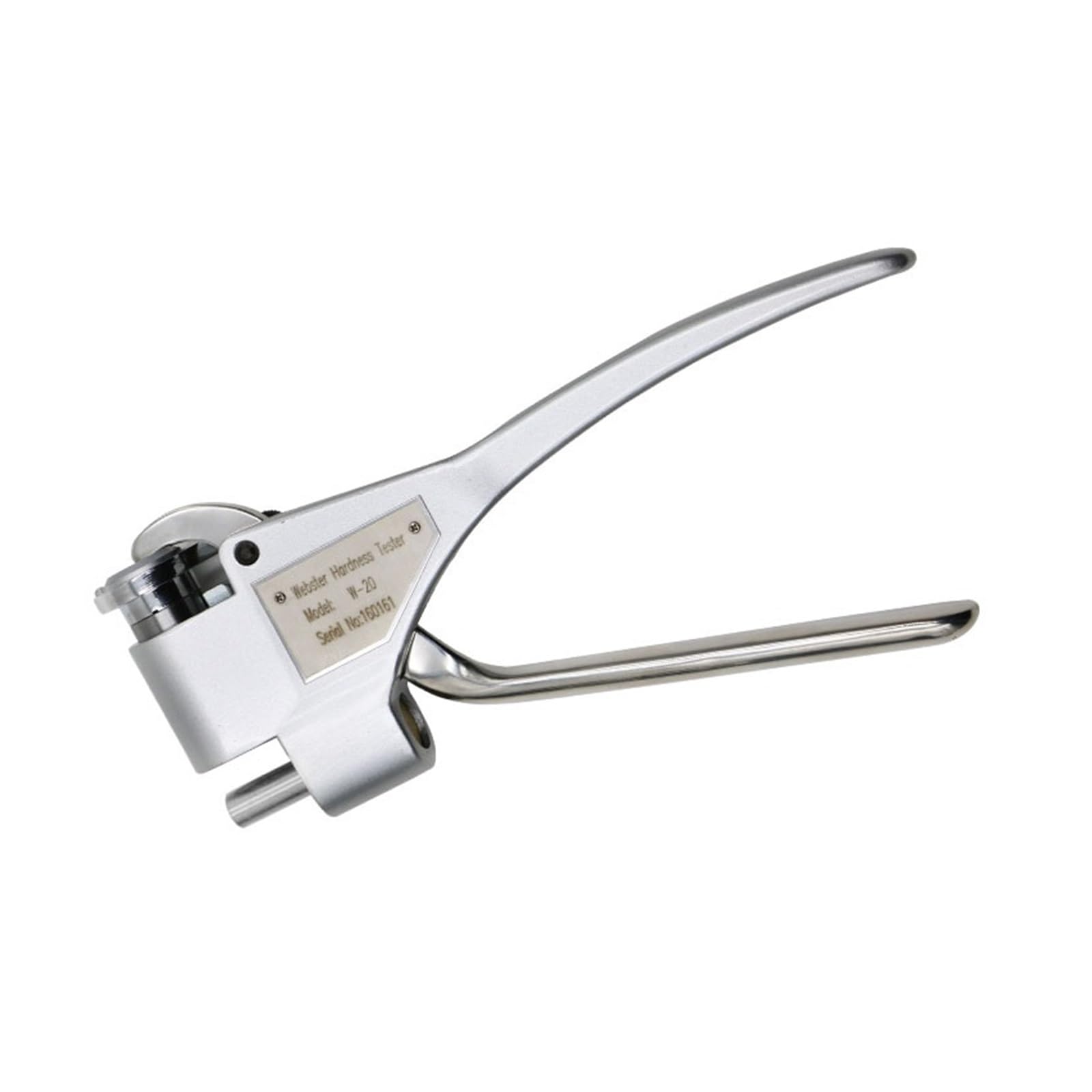 Mthckxjbsuz One Color Hardness Tester, W-20 Portable Metal Webster Hardness Tester Aluminum Alloy