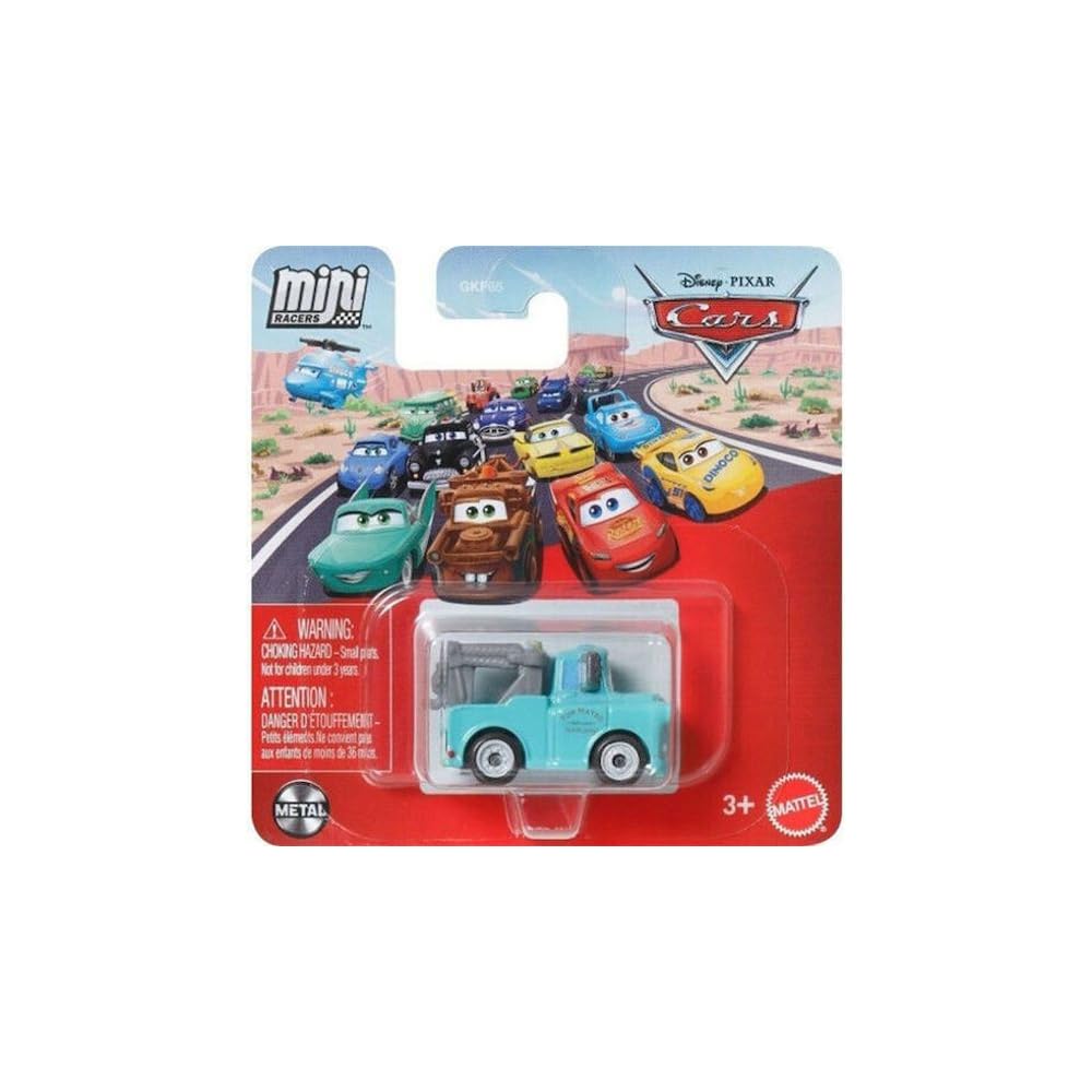 Mattel Disney Pixar Cars – Mini Racers – Coches de juguete (10 unidades)