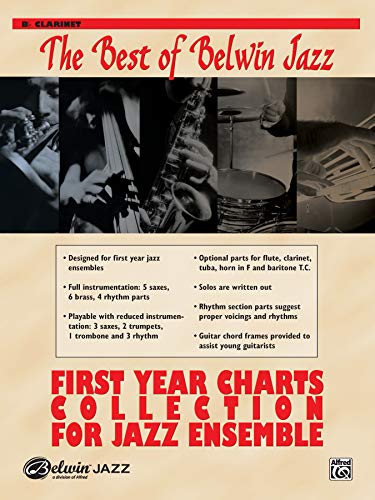 Partition clarinette si bémol jazz ensemble First Year Charts Collection - 2