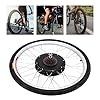 GOSHET Electric Bicycle Conversion Kit, 1000W 48V 450RPM 26Inch Rear Tire Hub Motor Disc Type Wheel Kit E-Bike Conversion Set for Two-Wheeled Snow Bike, Bikes with 26Inch Tires US #4