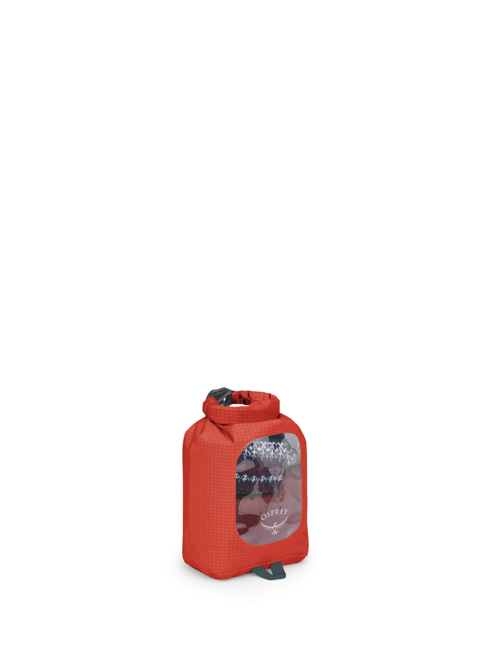 Osprey 3L Waterproof Dry Sack with Window, Mars Orange
