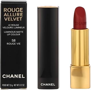 Rouge Allure Velvet Luminous Matte Lip Colour - 58 Rouge Vie for Women - 0.12 oz Lipstick